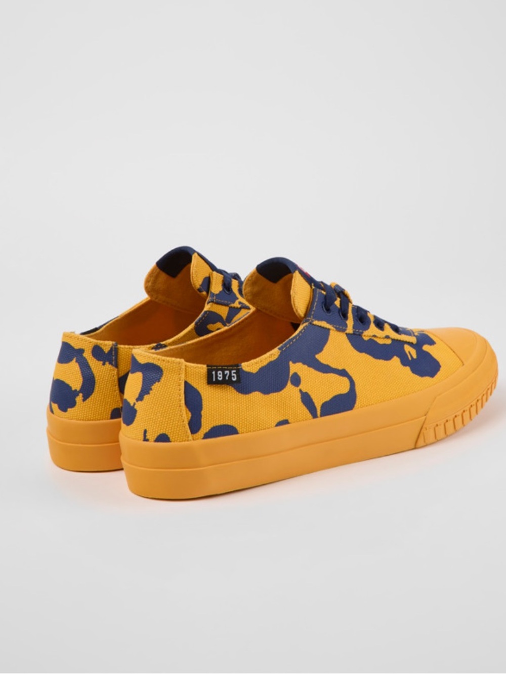 CAMPER Camaleon Orange and blue  cotton sneakers for men, SIZE EU42/9, preowned